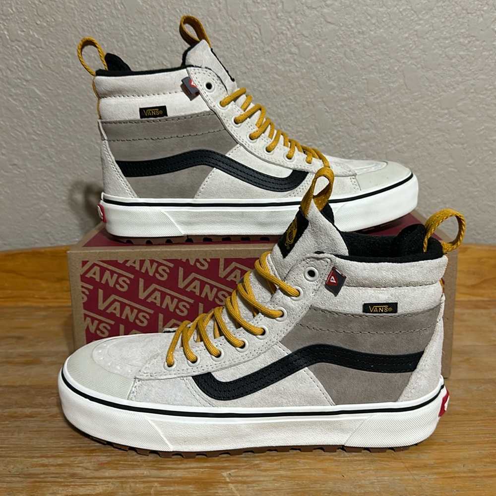 Vans Sk8-Hi Mte2 Utility Pop White multi made for the elements men’s size 8.5
